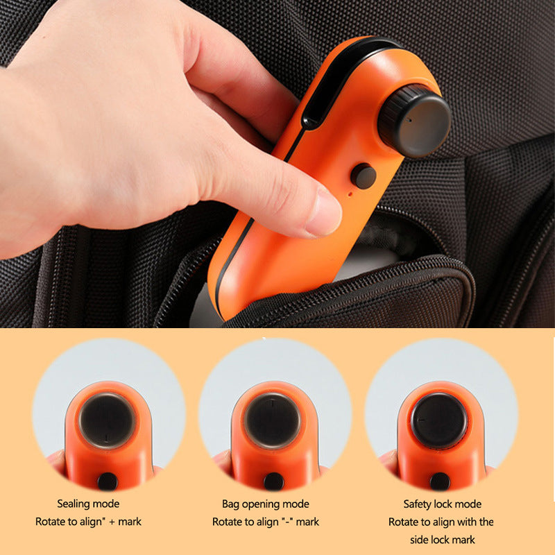 Knob Charging Sealer Mini Sealer Portable Home Sealing Clip Snack Moisture-proof Mini Heat Sealer